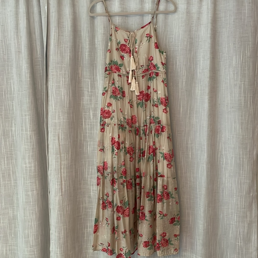 CHRISTY DAWN Pink Floral Maxi Dress 🌸